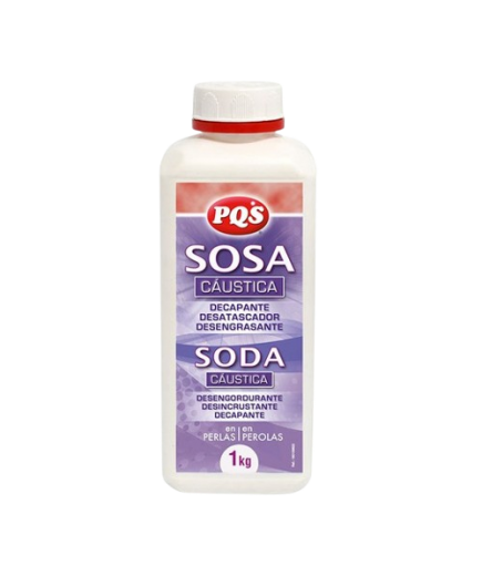 SOSA CAUSTICA PQS EN PERLAS BOTE 1 KILO