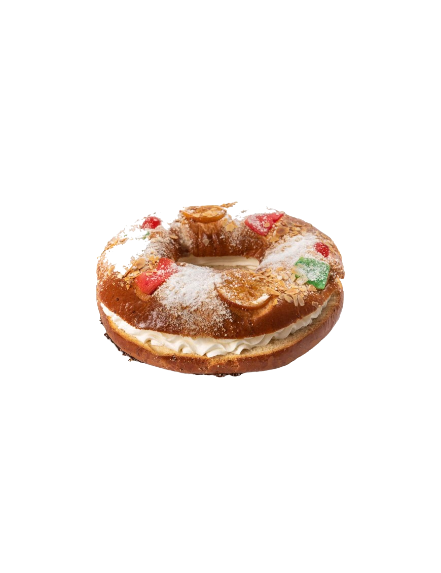 PASTELERIA ROSCON DE REYES CON RELLENO 250 GR