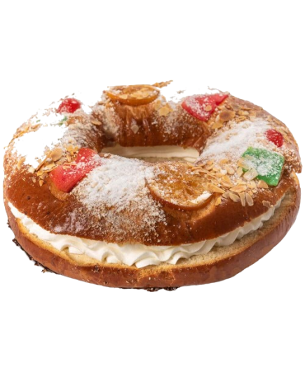 PASTELERIA ROSCON DE REYES CON RELLENO 250 GR