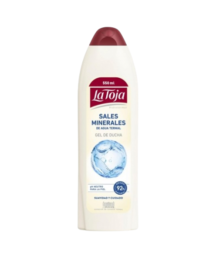 GEL BAÑO LA TOJA HIDROTERMAL B/550 ML