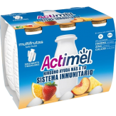 DANONE ACTIMEL MULTIFRUTAS PACK-6 UD