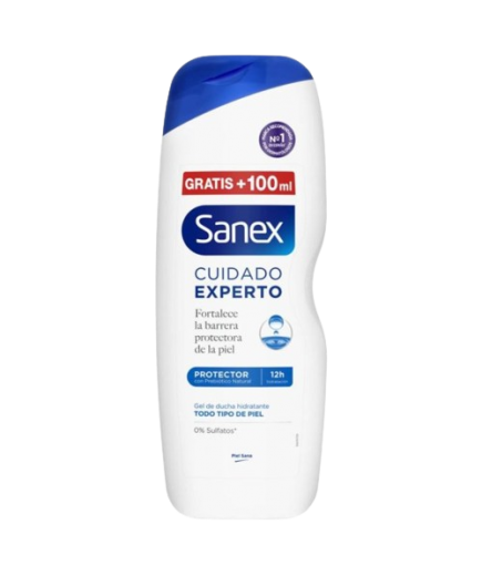 GEL BAÑO SANEX DERMO PROTECTOR B/600+100 ML