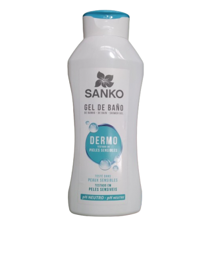 GEL BAÑO SANKO DERMO PIELES SENSIBLES  B/600ML