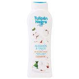 GEL BAÑO TULIPAN NEGRO ALGODON & TALCO B/650 ML