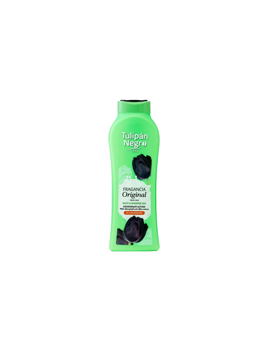 GEL BAÑO TULIPAN NEGRO ORIGINAL B/650 ML