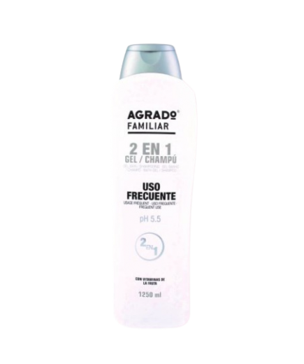 GEL BAÑO/CHAMPU 2EN1 RETO/AGRAD FAMILIAR B/1250 ML