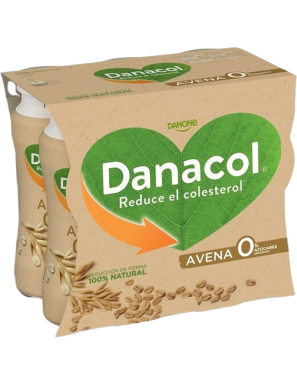 DANONE DANACOL AVENA PACK-6UD    600 GR