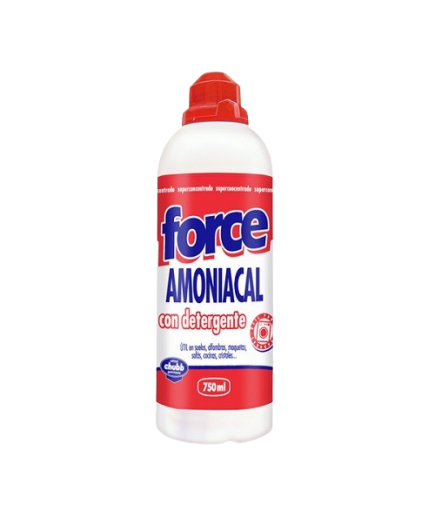 LIMPIADOR AMONIACAL FORCE CHUBB B/750 ML