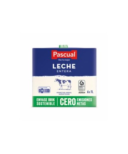 LECHE PASCUAL CLASICA ENTERA BRICK1 L