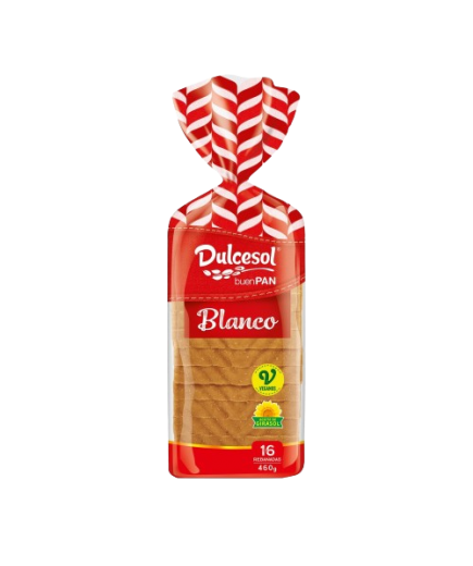 PAN DULCESOL BLANCO BUEN PAN B/460 GR