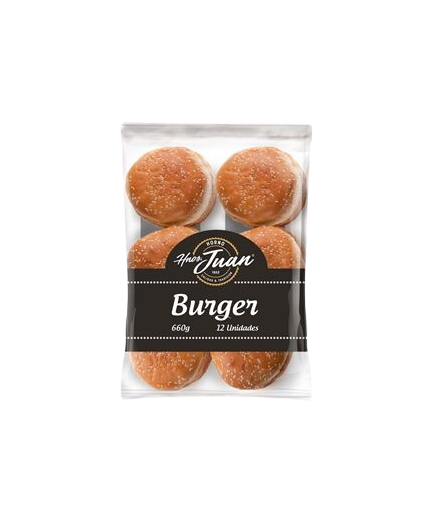 PAN DULCESOLH.JUAN  MAXI BURGUER B/12.UD 900GR