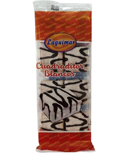 DULCES LAGUIMAR CUADRADITOS BLANCOS 180GR