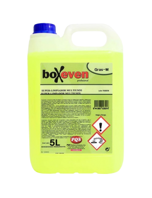 DESENGRASANTE SUPER MULTIUSOS BOXEVEN/PQS G/5 L