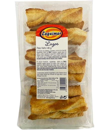 DULCES LAGUIMAR LAZOS B/140 GR