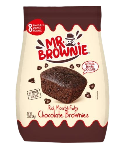 DULCES LAGUIMAR MR. BROWNIE CHOCO 200GR