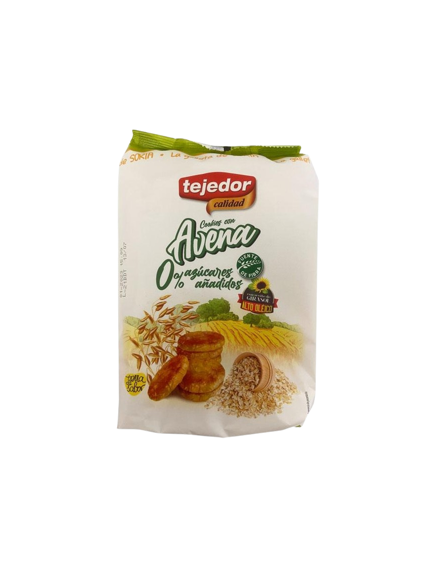 DULCES LAGUIMAR TEJEDOR COOKIES AVENA 0% 300GR