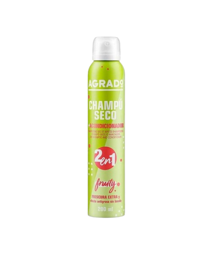 CHAMPU SECO AGRADO FRUTAL 2EN1  SP/200 ML