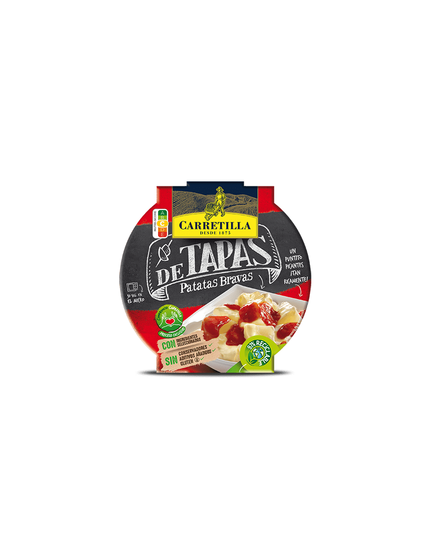 PATATAS BRAVAS CARRETILLA TAPAS T/280 GR