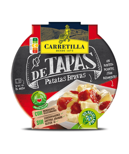 PATATAS BRAVAS CARRETILLA TAPAS T/280 GR