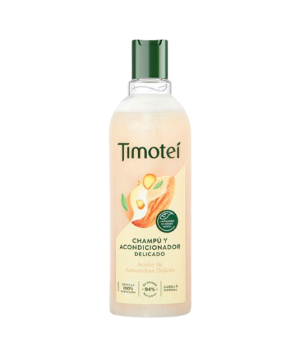 CHAMPU TIMOTEI DELICADO ALMENDRA 2EN1 B/750 ML