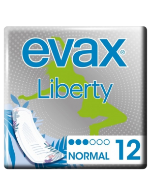 COMPRESA EVAX LIBERTY NORMAL SIN ALAS B/12 UD