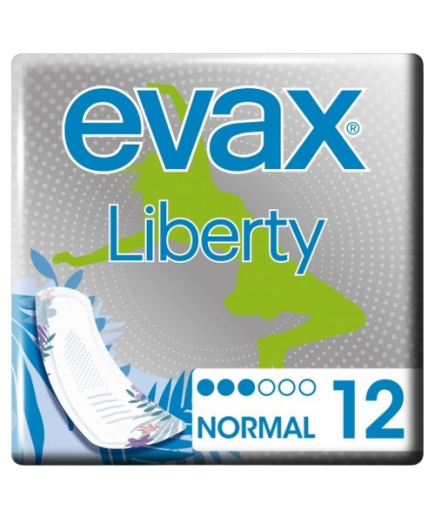 COMPRESA EVAX LIBERTY NORMAL SIN ALAS B/12 UD