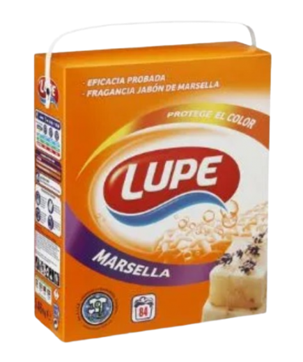 DETERGENTE  LUPE MALETA MARSELLA 84 DOSIS 5,46KG