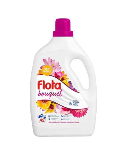 DETERGENTE FLOTA LIQUIDO BOUQUET 42 LAV. 2,1 LITRO