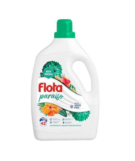 DETERGENTE FLOTA LIQUIDO PARAISO 42 LAV. 2,1 LITRO