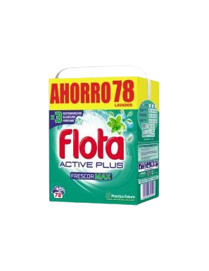 DETERGENTE FLOTA MALETA FRESCOR MAX 78 CAC. 4,29KG