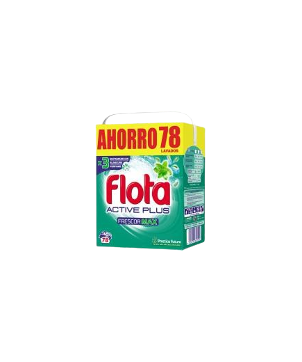 DETERGENTE FLOTA MALETA FRESCOR MAX 78 CAC. 4,29KG