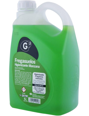 FREGASUELO MANZANA  TU HIGIENE GARRAFA 5 L.