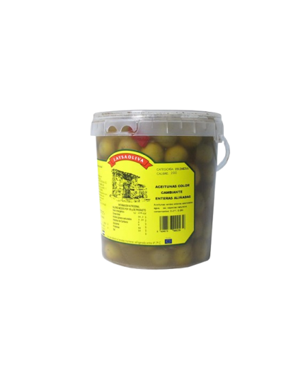 ACEITUNAS ALIÑADAS C/CAMBIANTE HURDES G/ 650GR