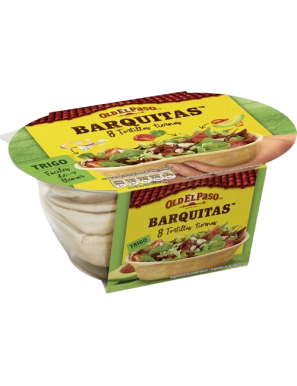 BARQUITAS TRIGO OLD EL PASO 193 GR P/8 UD