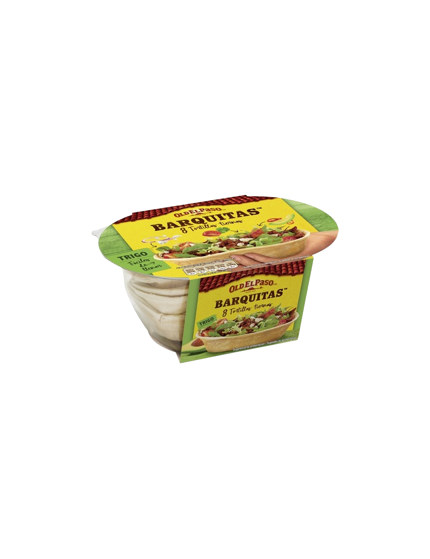 BARQUITAS TRIGO OLD EL PASO 193 GR P/8 UD