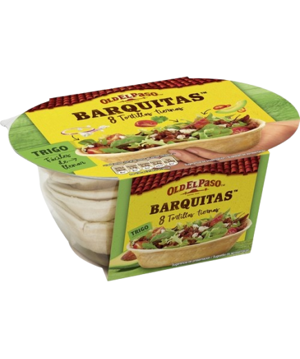 BARQUITAS TRIGO OLD EL PASO 193 GR P/8 UD