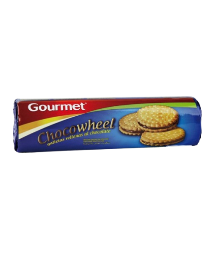 GALLETAS GOURMET RELLENA CHOCO P/250 GR