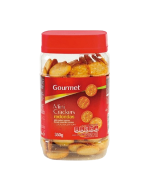 GALLETAS GOURMET SALADA REDONDA B/350 GR