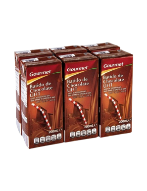 BATIDO CACAO GOURMET 200 ML PACK-6 UD