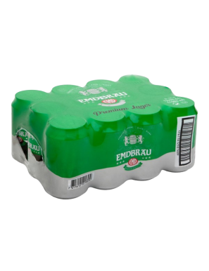 CERVEZA EMDBRAU LATA 33 CL CAJA/12UD