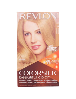 TINTE PELO RVL COLORSILK Nº74 RUBIO MEDIO UD