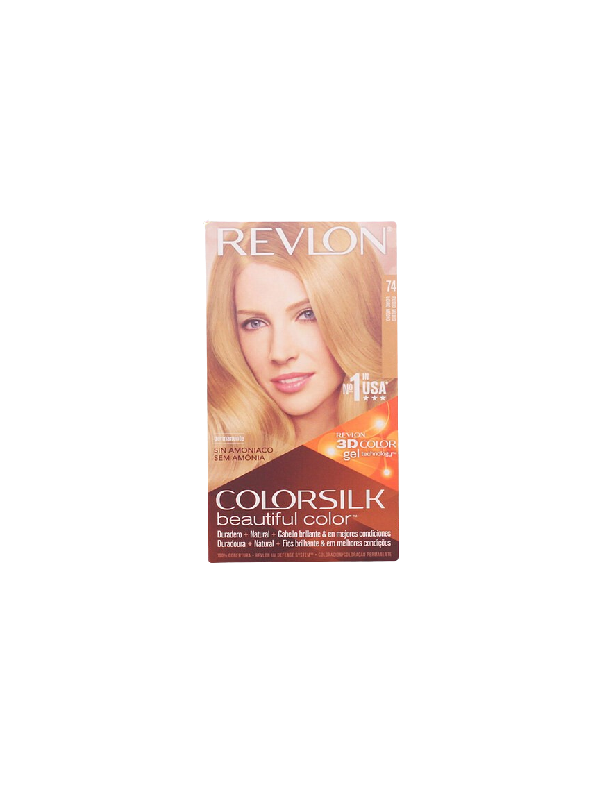 TINTE PELO RVL COLORSILK Nº74 RUBIO MEDIO UD