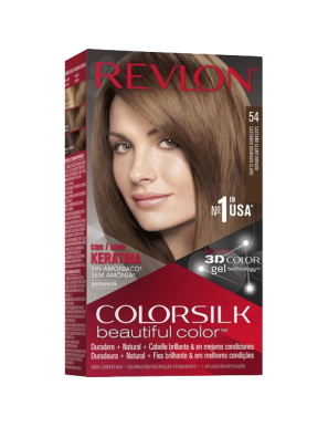 TINTE PELO RVL COLORSILK Nº54 CASTAÑO CLARO DORADO