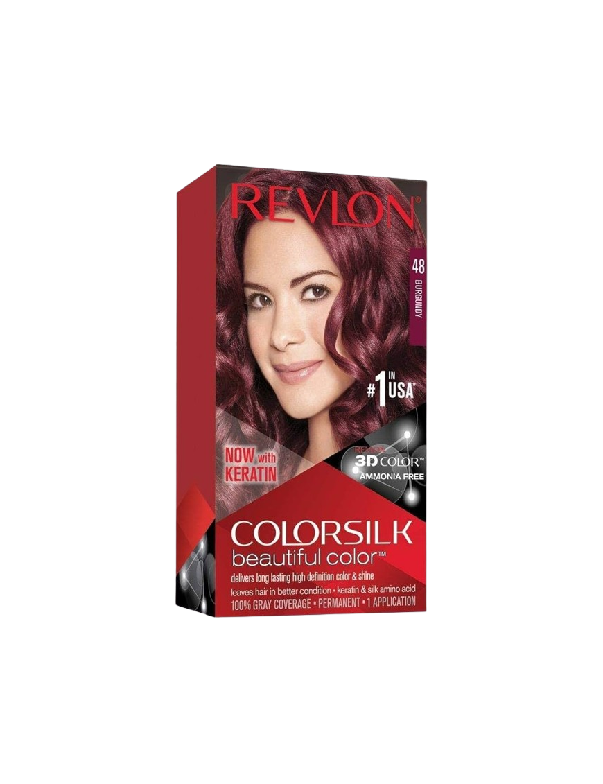 TINTE PELO RVL COLORSILK Nº48 BORGOÑA UD