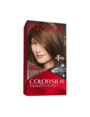 TINTE PELO RVL COLORSILK Nº41 CASTAÑO MEDIO UD