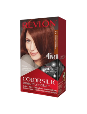 TINTE PELO RVL COLORSILK Nº31 CASTAÑO OSCURO COBRI