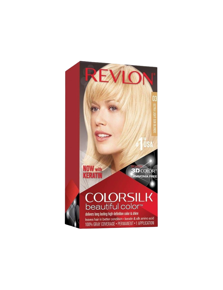 TINTE PELO RVL COLORSILK Nº03 RUBIO ULTRA CLARO UD