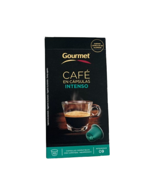 CAFE GOURMET INTENSO COMPATIBLE NESPRESSO E/10 UD