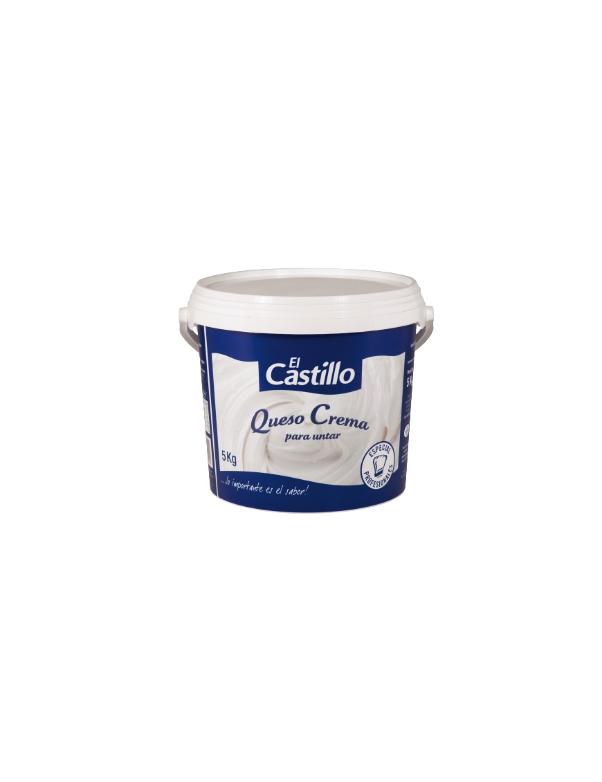 QUESO CREMA  EL CASTILLO CUBO 5 KG