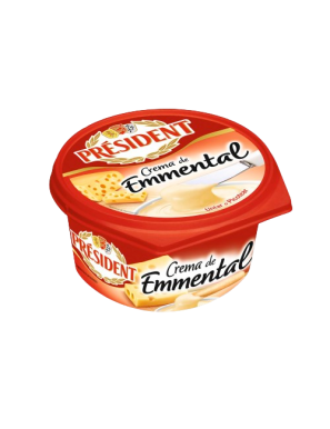 QUESO CREMA EMMETAL PRESIDENT T/125 GR